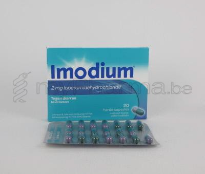 IMODIUM 2 MG 20 CAPS (geneesmiddel)