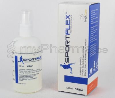 SPORTFLEX 1% 100 ML SPRAY (geneesmiddel)